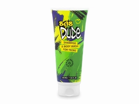 Shampoo and Body Wash for Teens, Boys, and Men | Pure Natural & Organic Ingredients | Clear Body Odor and Skin Breakouts with Essential Oils, 8 fl oz.