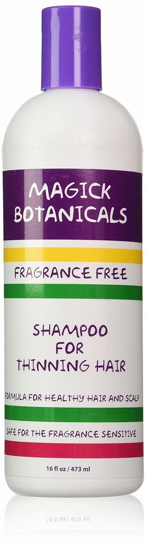 Shampoo for Thinning Hair, Fragrance Free, 16 Ounce