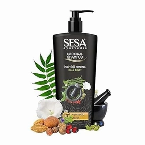 Shampoo Hairfall Control Anti Dandruff Shampoo Infused with 17 Ayurvedic Herbs Smooth & Shiny Hair For Men & Women (500 ml)