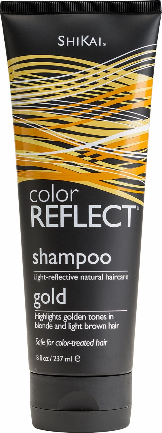 Shikai Color Reflect Gold Shampoo, 8-Ounce Tubes (Pack of 3)