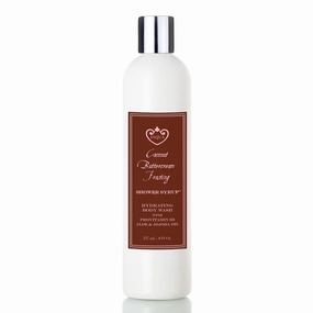 Shower Syrup Vegan Hydrating Body Wash with Jojoba and Rosehip Oil - Coconut Buttercream Frosting