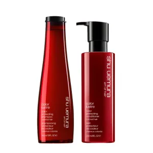 Shu Uemura Color Lustre Shampoo & Conditioner Set For Color Treated Hair - Protects Hair Color For Up to 6 Weeks, Smooths and Adds Shine, Sulfate-Free