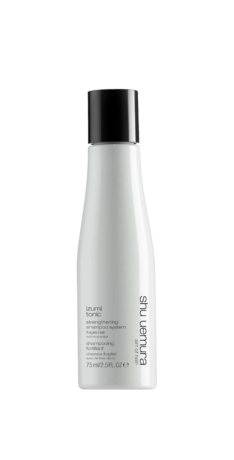 Shu Uemura Izumi Tonic Strengthening & Thickening Rice Water Shampoo - Hydrates and Repairs Damaged Hair, Smooths and Adds Shine, With Japanese Rice Water