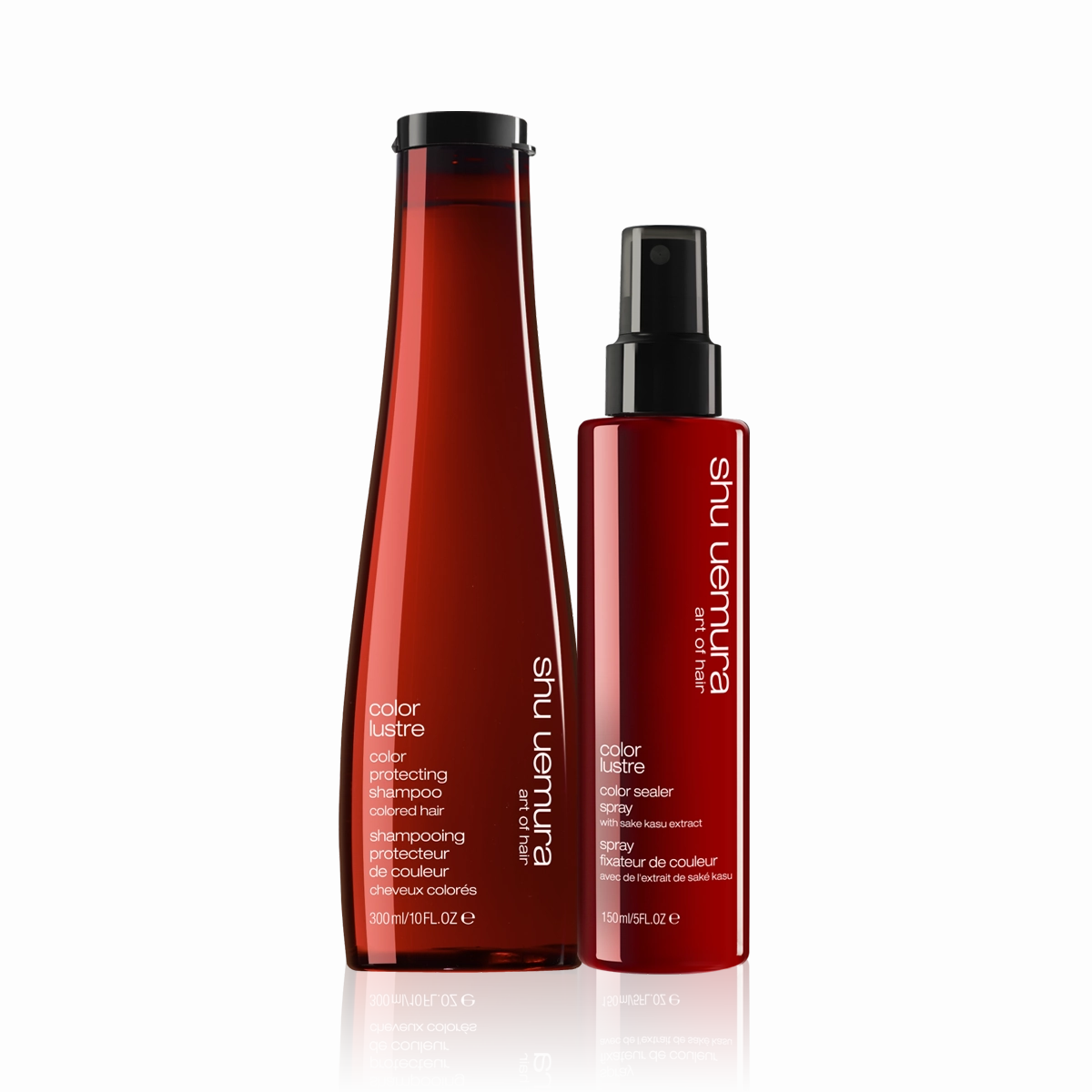 Shu Uemura Color Lustre Color Protecting Shampoo & Serum - New Formula