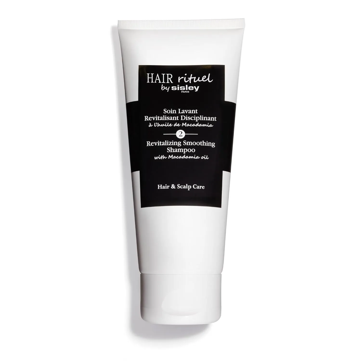 Sisley Paris Hair Rituel Revitalizing Smoothing Shampoo with Macadamia Oil - 200 mL - Gently Cleanses, Improves Look of Shine & Supports Hair and Scalp Health - Rich Foam Texture - Sulfate Free