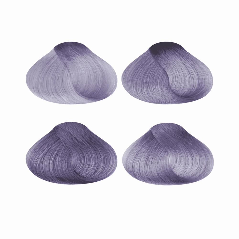 SMART SOLUTIONS MyColorIn Color Depositing Shampoo (Metallic Steel) - Sulfate & Paraben Free Hair Dye | Made in USA (8 Colors)