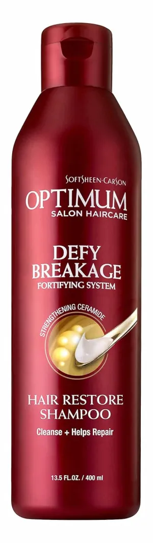 SoftSheen-Carson Optimum Salon Haircare Defy Breakage Fortifying System Hair Restore Shampoo, 13.5 fl oz