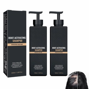 Spartans Root Activator Shampoo- Anti Hair Loss Treatment With Natural Regrowth Formula | Reduce Shedding,Smooths Hair | Thickening & Nourishing For All Hair | For Men & Women,2Pcs
