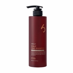 Ssag Shampoo Anti-Hair Loss Growth Scalp Care Dandruff Natural Sprout