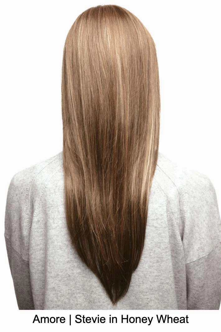 STEVIE Double Mono Synthetic Wig by Amore, 5PC Bundle: Wig, 4oz Mara Ray Enriched Shampoo, Conditioner, Wide Tooth Comb, and 19 Page Belle of Hope Guide (Cappucino)