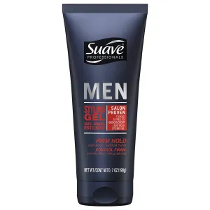 Suave Men Styling Gel, Firm Control, 7 oz