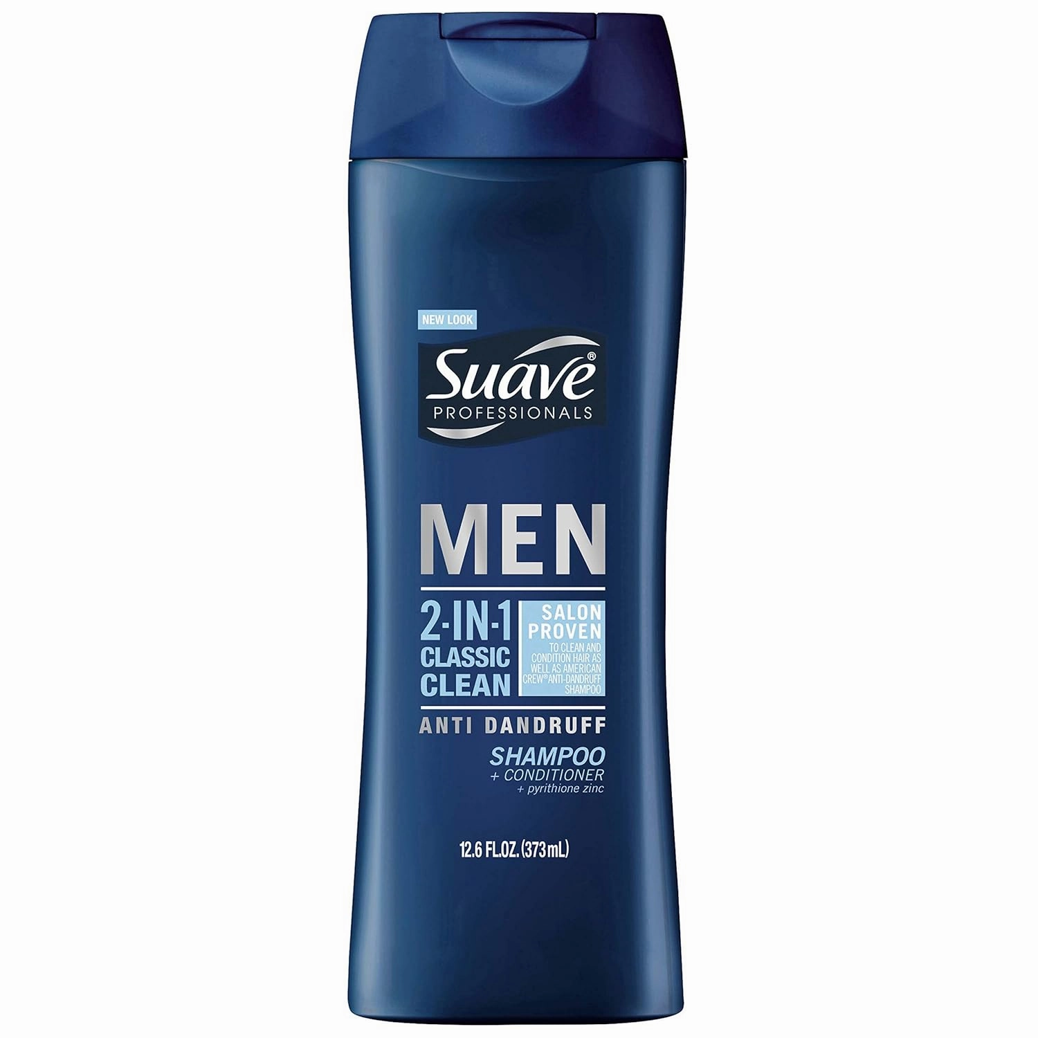 Suave Men 2in1 AntiDandruff Shampoo & Conditioner, Classic Clean, 12.6 oz
