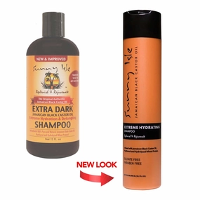 SUNNY ISLE Jamaican Black Castor Oil Shampoo [Extra Dark] (12oz)