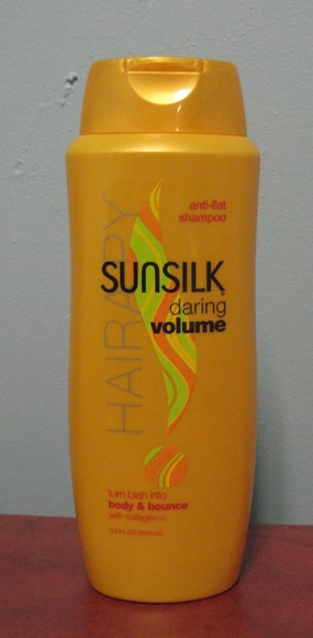 Sunsilk Daring Volume Anti Flat Shampoo with Collagen-C 22 Fl.Oz Each (4 Bottles)