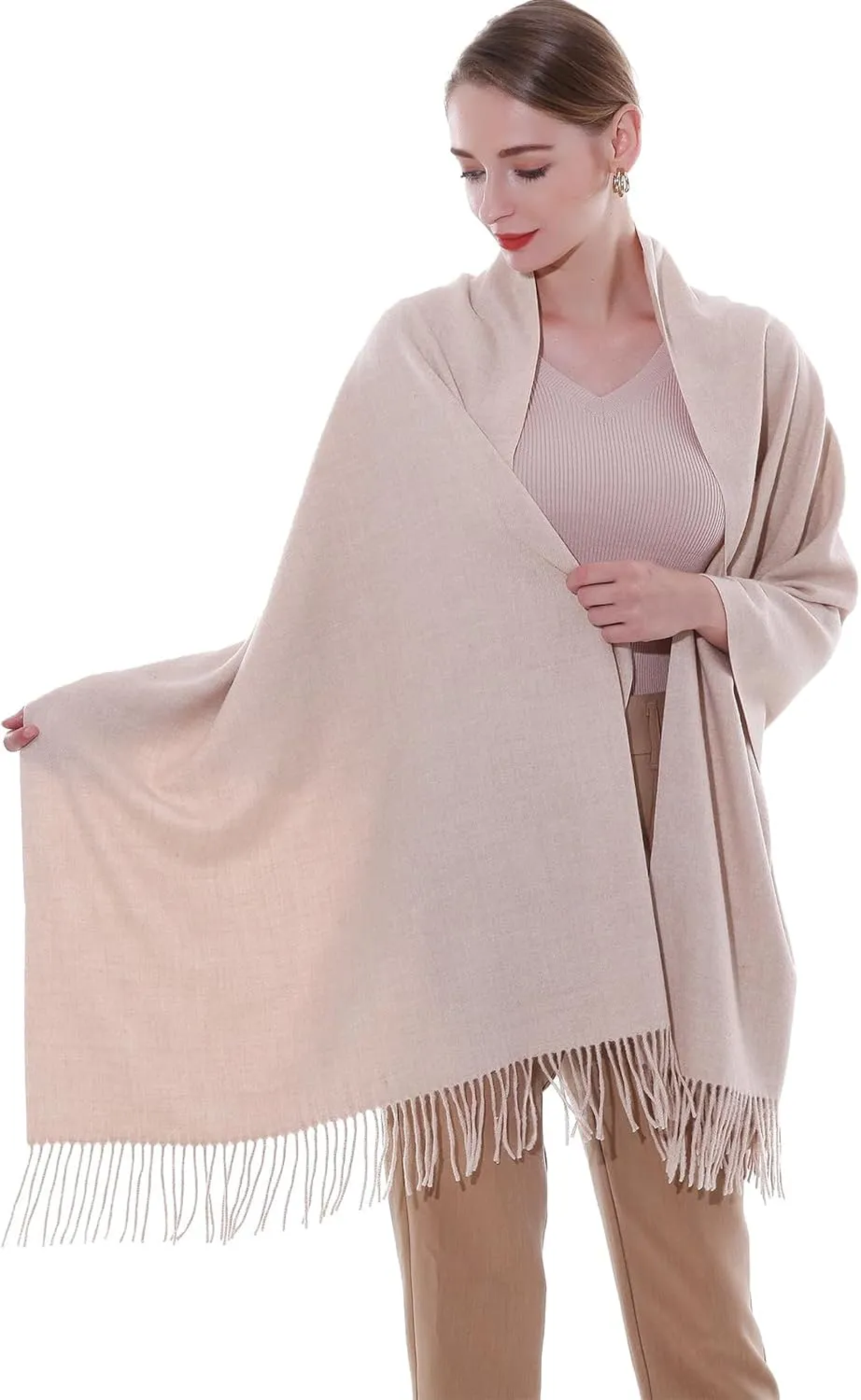 SWAT PANY Winter Scarfs for Women Pashmina Shawls and Wraps for Evening Dresses Warm Shawl Wraps for Women Weddings