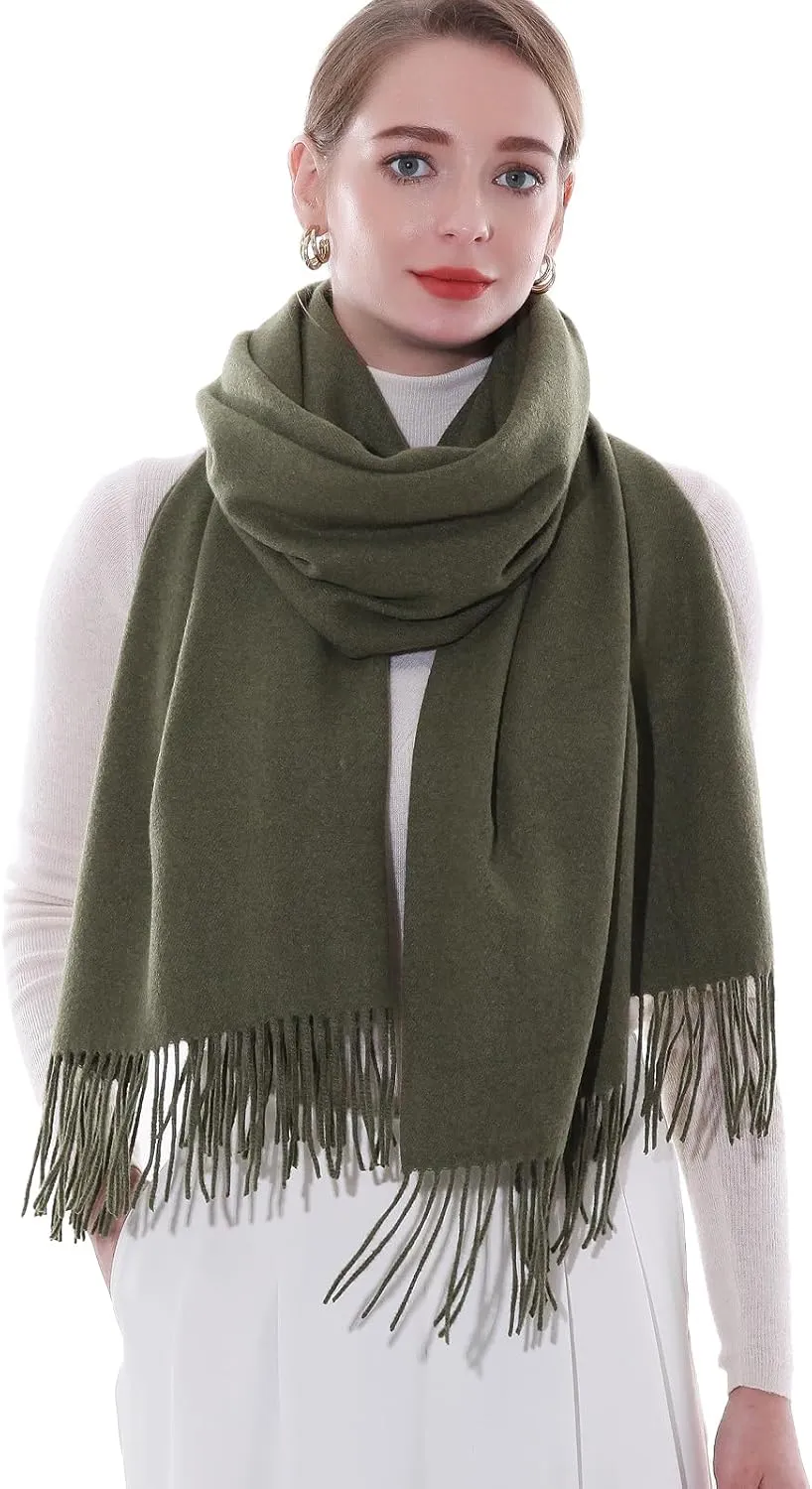 SWAT PANY Winter Scarfs for Women Pashmina Shawls and Wraps for Evening Dresses Warm Shawl Wraps for Women Weddings