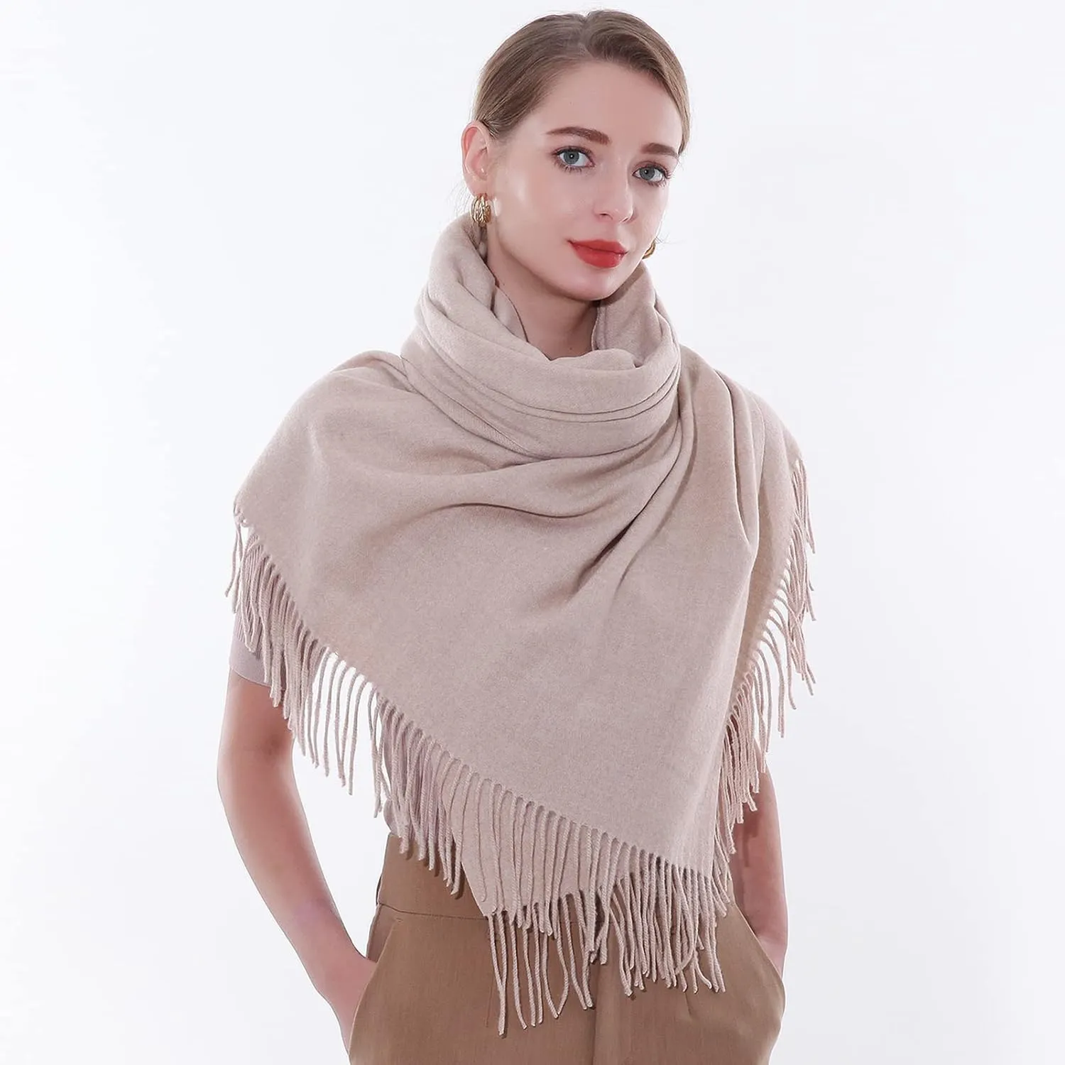 SWAT PANY Winter Scarfs for Women Pashmina Shawls and Wraps for Evening Dresses Warm Shawl Wraps for Women Weddings