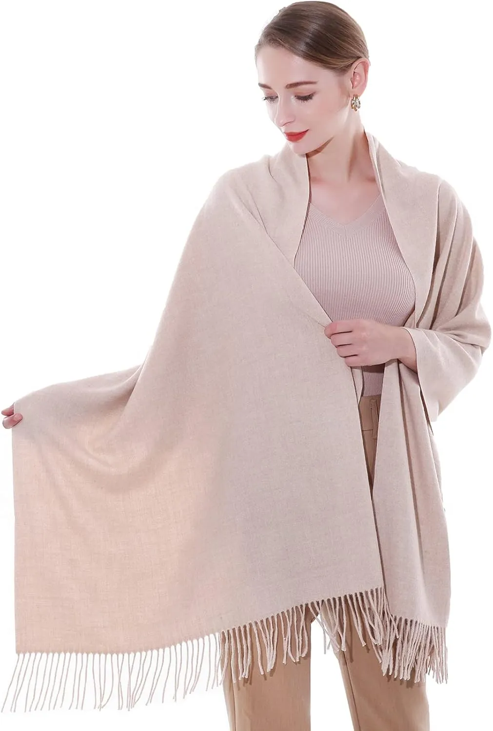 SWAT PANY Winter Scarfs for Women Pashmina Shawls and Wraps for Evening Dresses Warm Shawl Wraps for Women Weddings