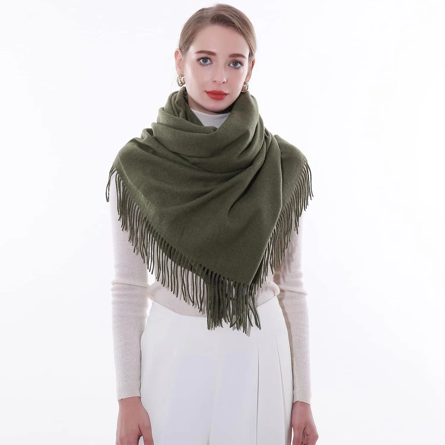 SWAT PANY Winter Scarfs for Women Pashmina Shawls and Wraps for Evening Dresses Warm Shawl Wraps for Women Weddings
