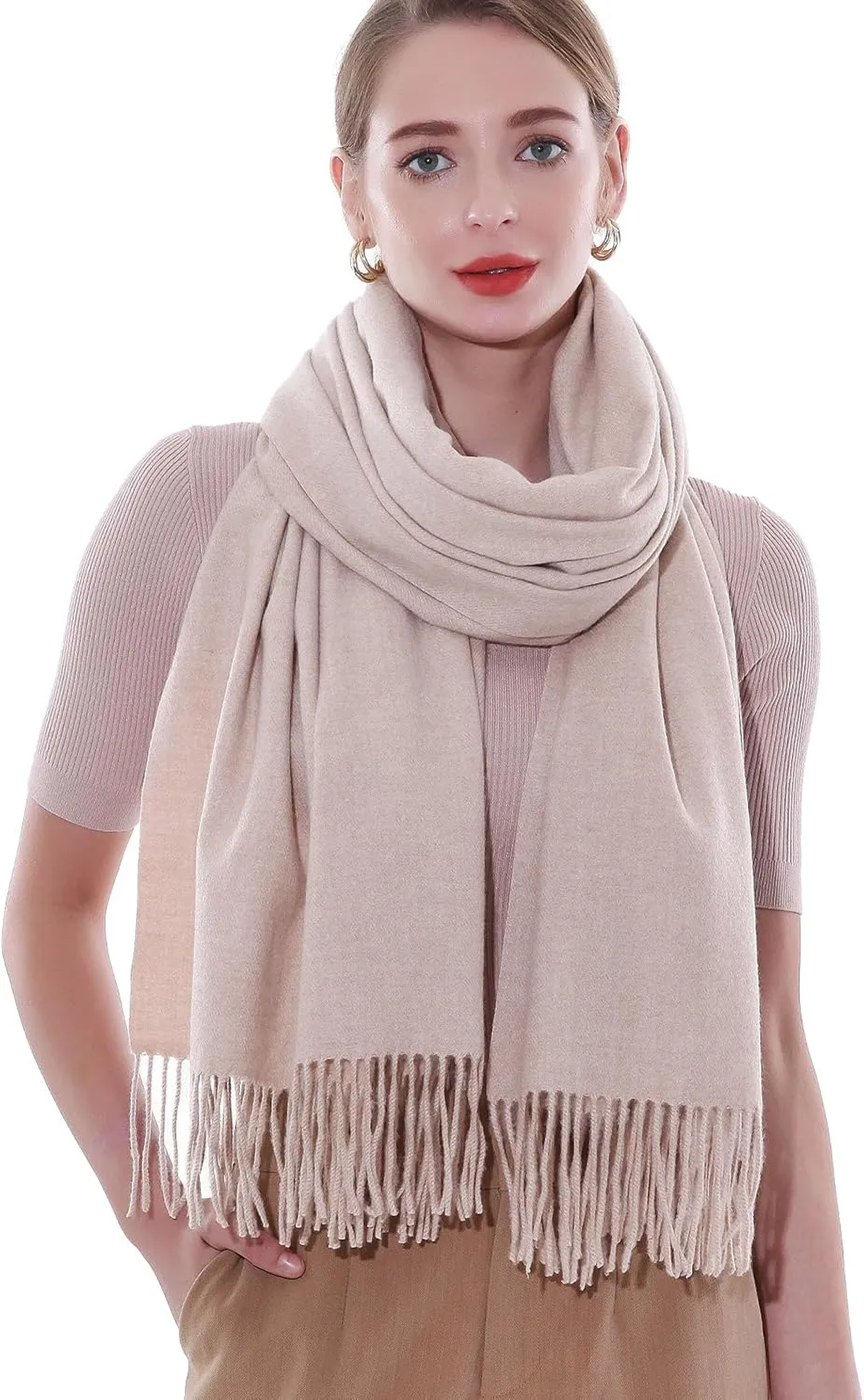 SWAT PANY Winter Scarfs for Women Pashmina Shawls and Wraps for Evening Dresses Warm Shawl Wraps for Women Weddings