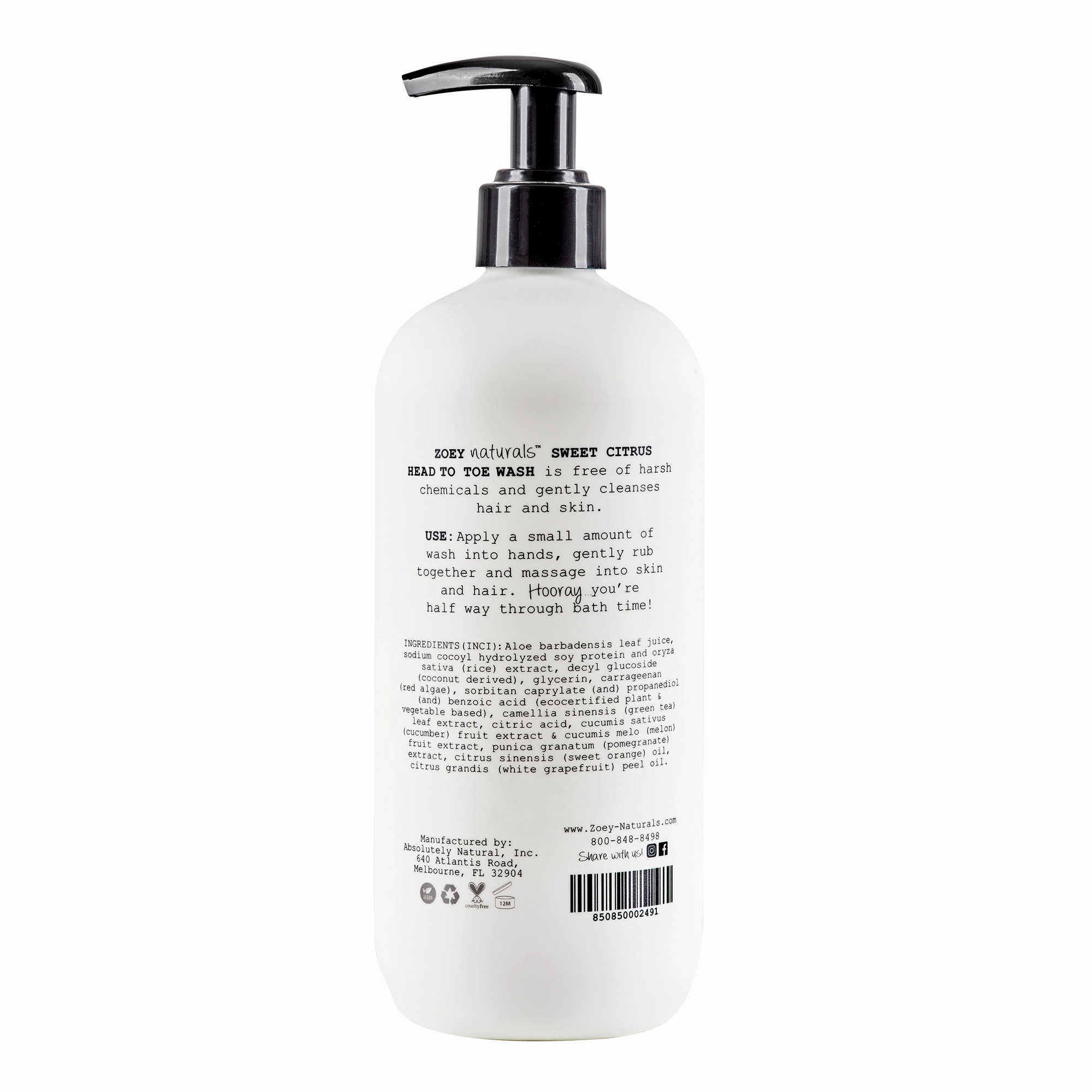 Sweet Citrus Wash