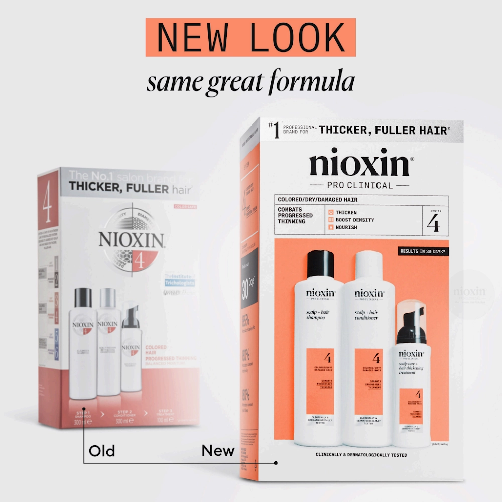 System Kit 4 (150ml Shampoo 150ml Conditioner 40ml Treatment)