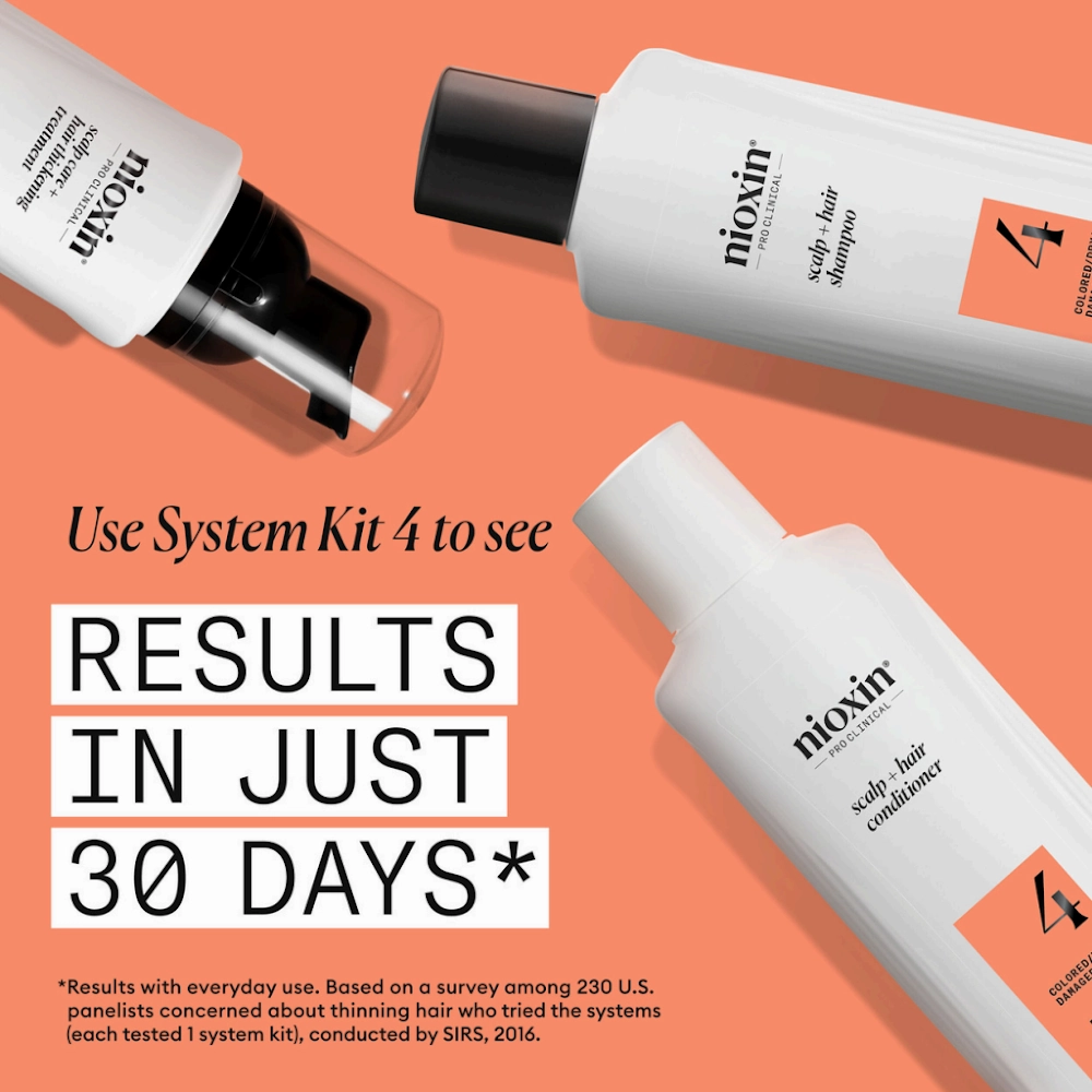 System Kit 4 (150ml Shampoo 150ml Conditioner 40ml Treatment)