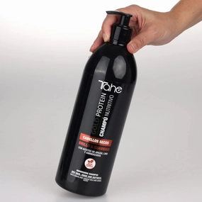 Tahe Gold Protein For Dry Hair Kit - Shampoo 1000ml   Mask 1000ml - Nourishing & Softness