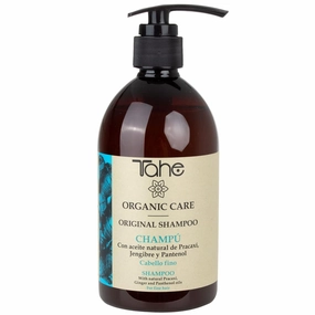 Tahe Organic Care Original Shampoo for Fine Hair with Natural Pracaxi Oil, Ginger and Panthenol (500 ml)