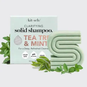 Tea Tree   Mint Clarifying Shampoo Bar