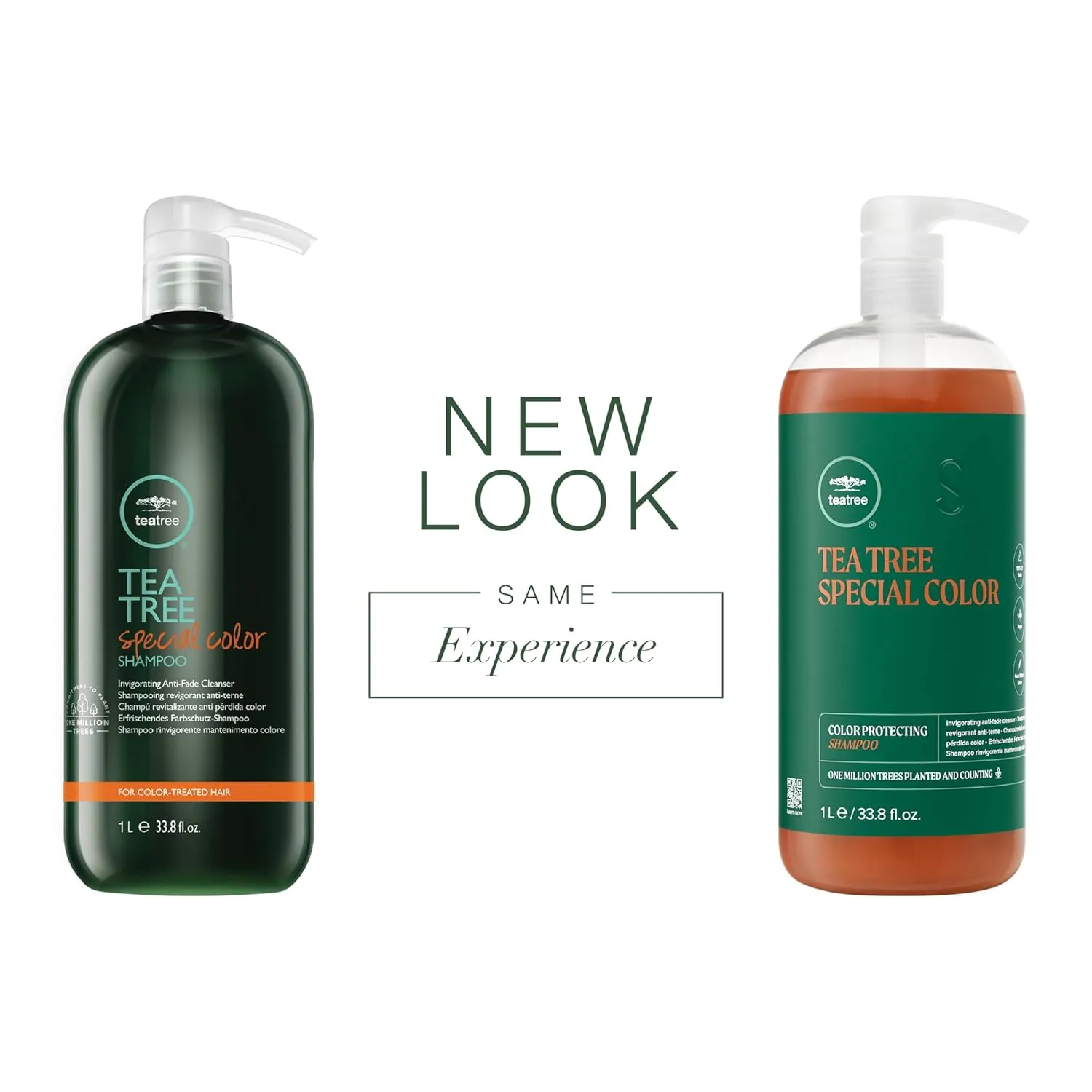Tea Tree Special Color Shampoo, Gently Cleanses, Protects Hair Color, For Color-Treated Hair