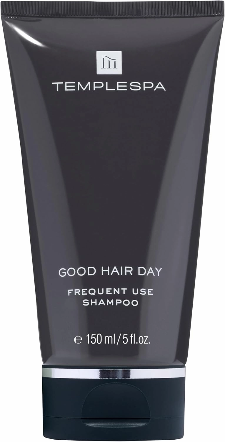 TEMPLESPA | GOOD HAIR DAY | Luxury Hair Shampoo for Smooth and Healthy Looking Hair Natural Ingredients, Free from Parabens, Phthalates and Sulphates, Cruelty-Free, Vegan 5.0 fl.oz.