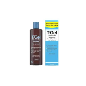 T/Gel Therapeutic Anti-Dandruff Shampoo, 4.3 Fl Oz, Original Formula