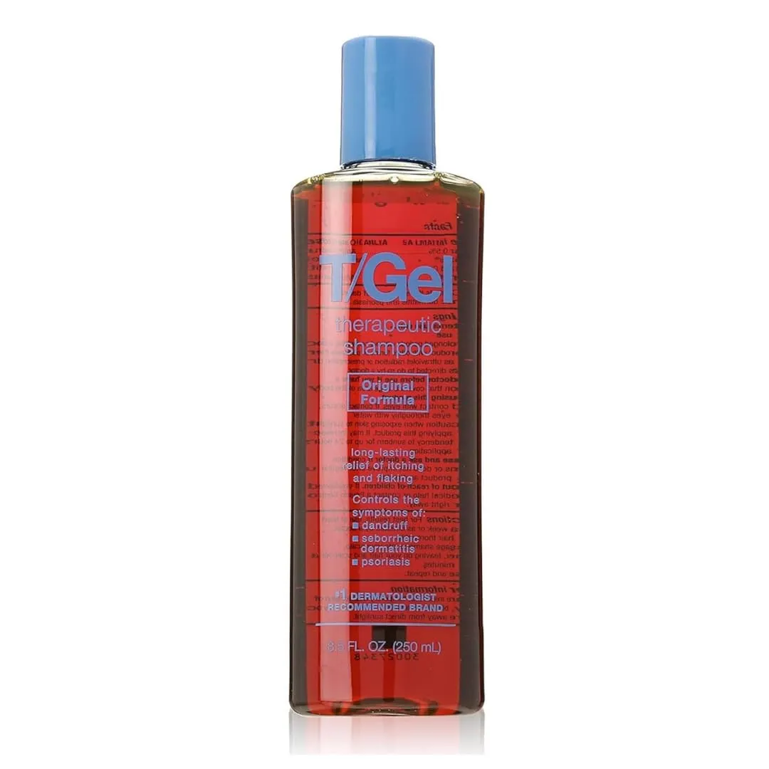 T/Gel Therapeutic Anti-Dandruff Shampoo, 8.5 Fl Oz, Original Formula