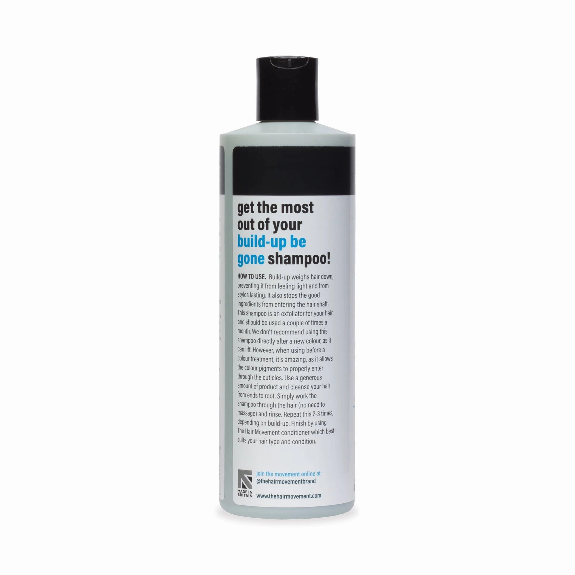 The Hair Movement Build-Up Be Gone Shampoo 400ml
