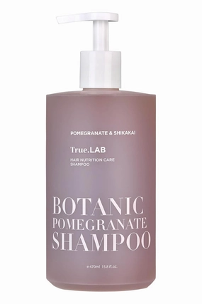 TheMogan True.LAB Botanic Pomegranate Shampoo Natural Damaged Hair Nutrition Care, Essential Oil & Plant Based Protein 470ml