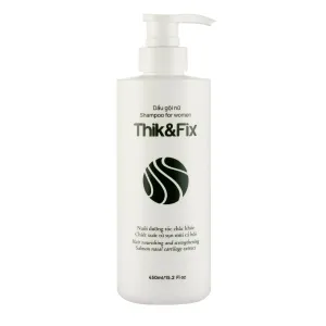 Thik&Fix Hair Thickening and Growth Shampoo for Women - Restores Growth Cycle, Effective Hair Loss Treatment (15.2 fl oz)