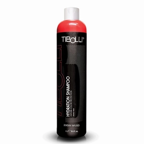 TIBOLLI Hydration Hair Shampoo (33.8 Fl Oz/1000ml) - Hydrating Moisturizing Color Protection Dry Damage Frizzy Thinning Color Treated Hair Repair Organic Paraben Sulfate Free All Types