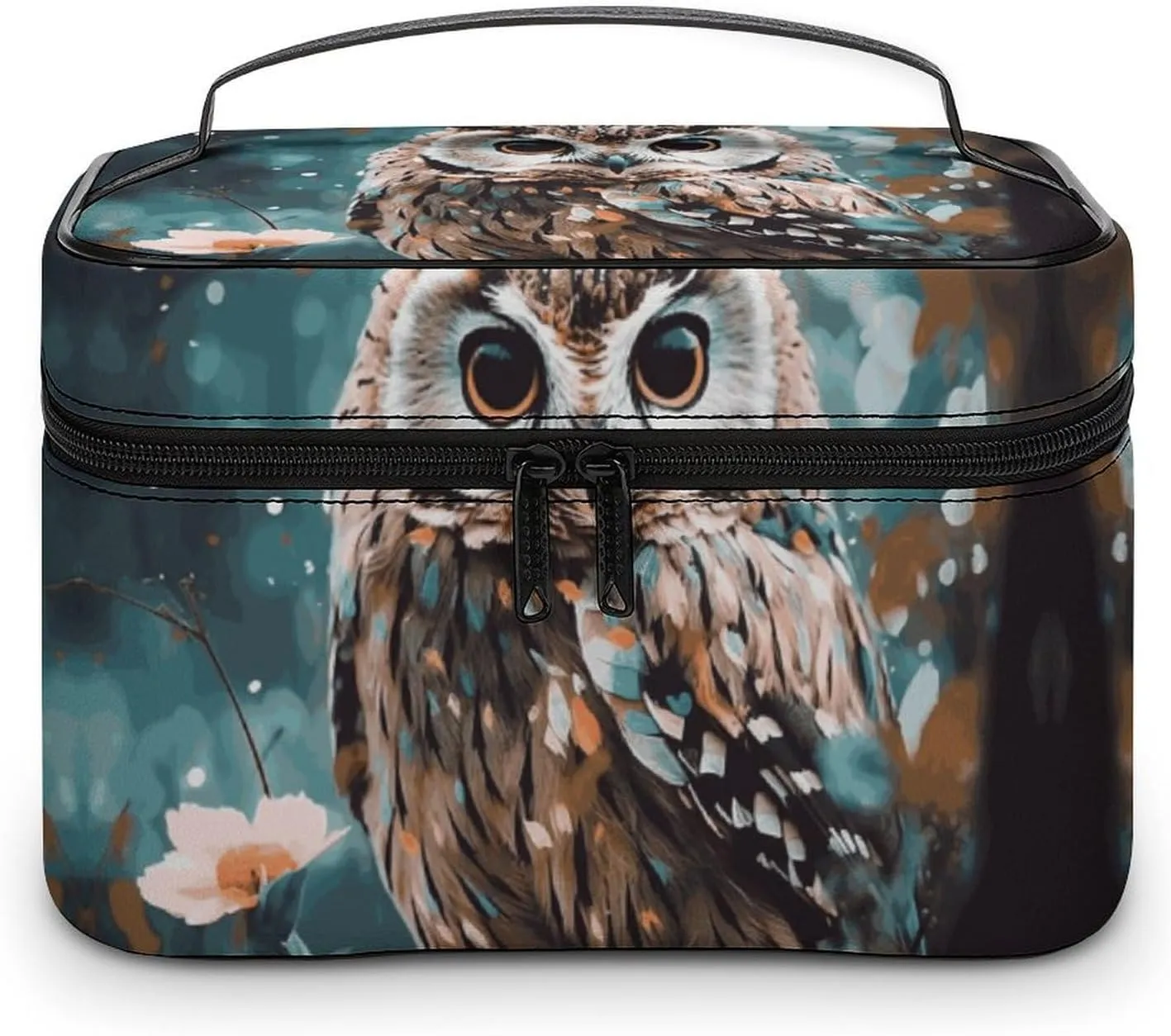 Travel Toiletry Bag for Women And Men,Animal Cute Owl Toiletry Organizer, Makeup Bag Travel Organizer for Shampoo,Toiletries