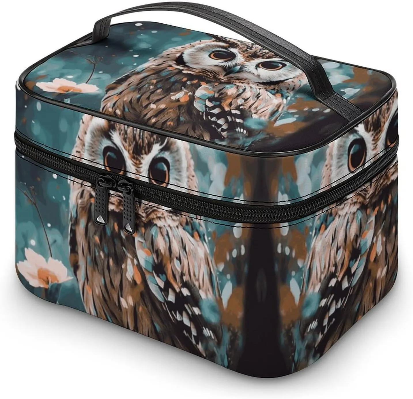 Travel Toiletry Bag for Women And Men,Animal Cute Owl Toiletry Organizer, Makeup Bag Travel Organizer for Shampoo,Toiletries