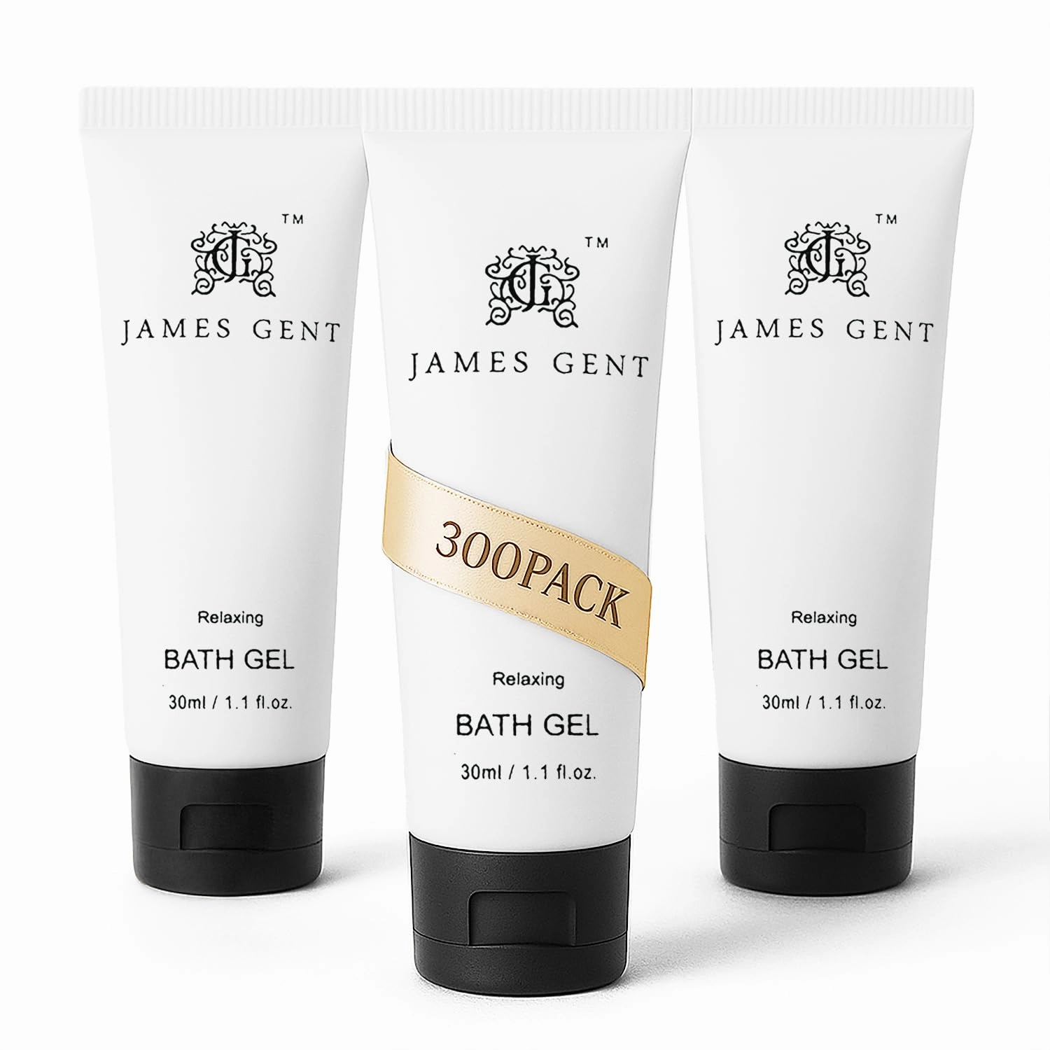 Travel Size Body Wash Bulk 300 Pack Individually Wrapped Shower Gel Hotel Size for Travel Aloe and Green Tea Extract Infused Hotel Toiletries and Supplies for Guests