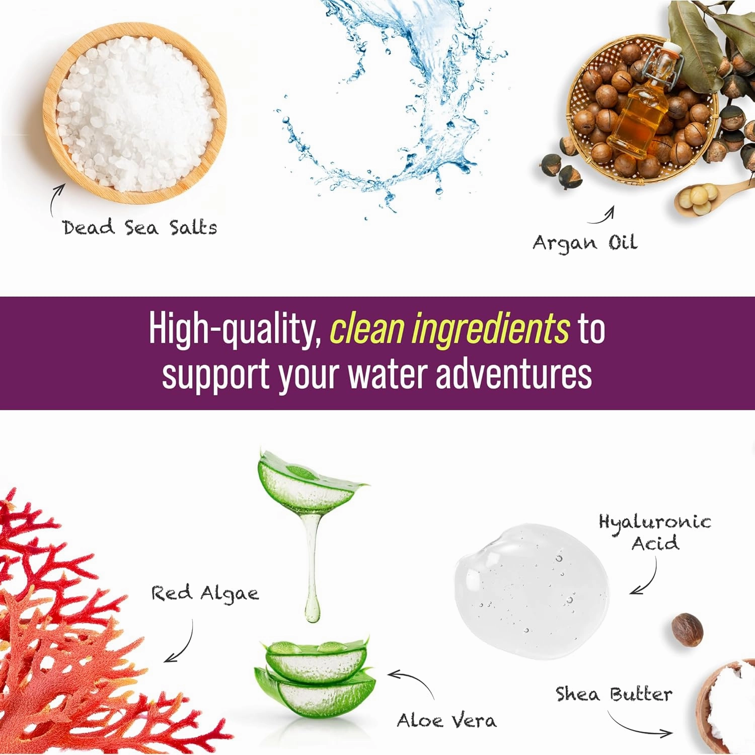TRIHARD Swim Shampoo | Chlorine & Salt Water Removal for All Swim Lovers | SLS-Free, Color-Safe, Vegan Daily Hair Cleanser