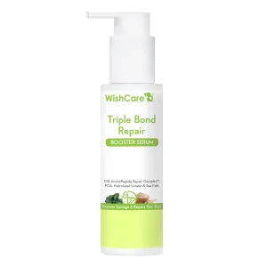 Triple Bond Repair Booster Serum - 10% AminoPeptide Complex - Repairs Damaged & Frizzy Hair 100ml