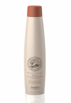 Tweak’d by Nature - Restore Hair Strengthening Shampoo, Ultra-Moisturizing for Dry Damaged Hair, Leaves Hair Shiny and Soft, Cruelty Free (9 ounces)
