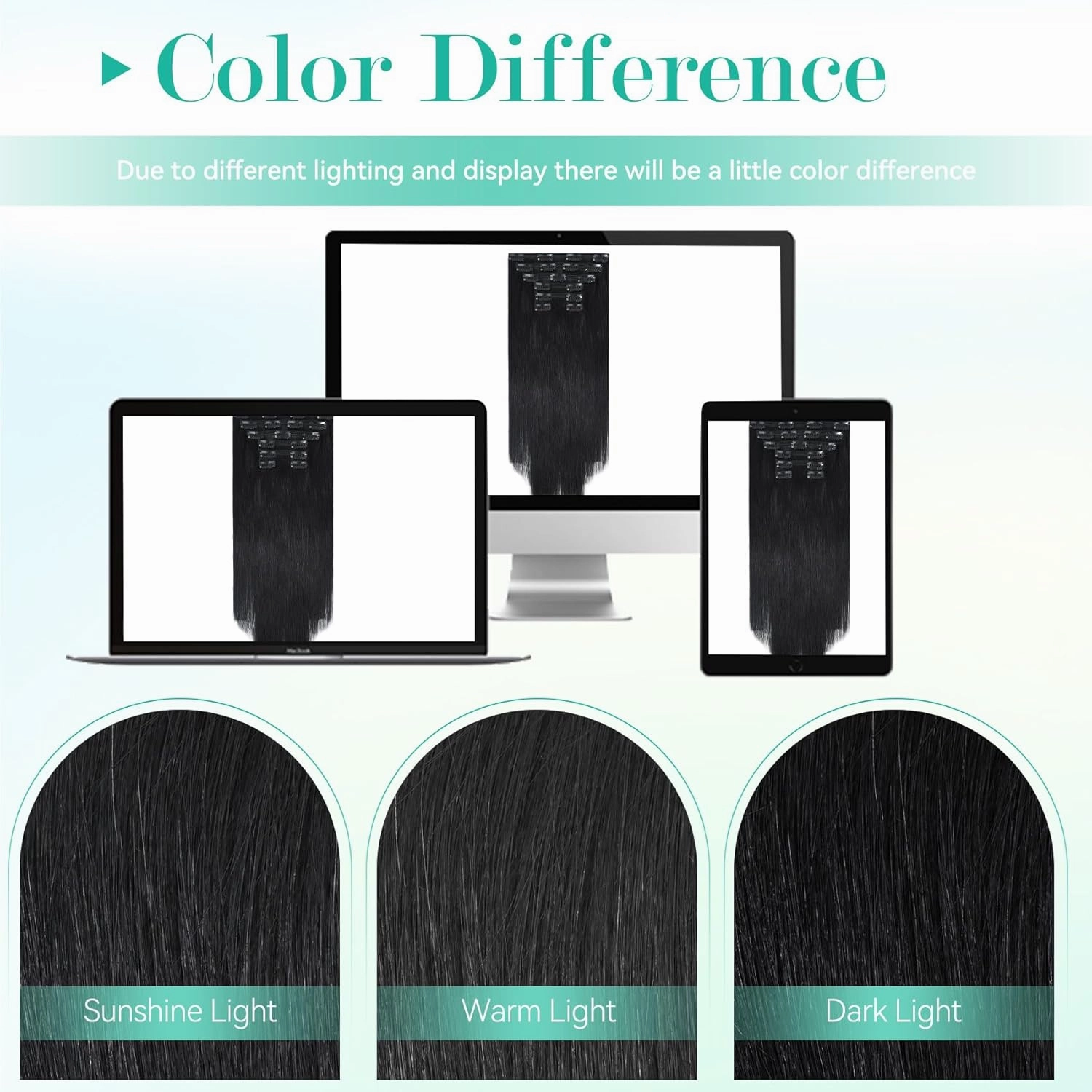 Ukira Black Clip in Hair Extensions Real Human Hair, 12 Inch 100g 7pcs Natural Black Hair Extensions Real Human Hair, Soft Straight Remy Human Hair Clip in Extensions for Women
