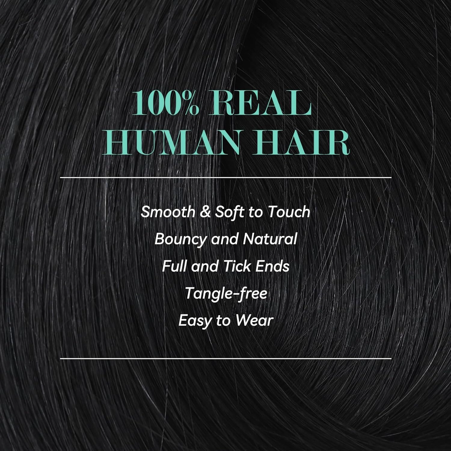 Ukira Black Hair Extensions Clip in Real Human Hair, 70g 18 Inch 7pcs 1B Natural Black Remy Human Hair Extensions Clip ins for Women, Soft Natural Straight Remy Human Hair