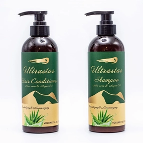 ULTRASTAR TREATMENTS COMPLETE RECOVERY HAIR SETS - 16OZ BOTTLES (2) - INCLUDES SHAMPOO, CONDITIONER. (MOR.)