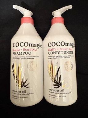 Vanilla   Brazil Nut Shampoo and Conditioner