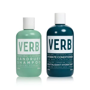 VERB® Dandruff Shampoo - for Gentle Cleansing and Clinical Strength Dandruff Relief with 3% Salicylic Acid