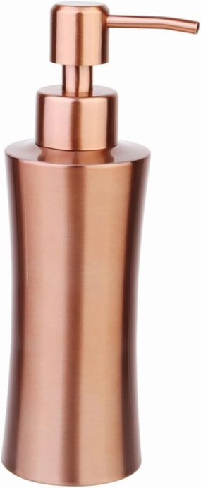 VOSAREA Portable Soap Dispenser for Kitchen Bathroom Rose Foaming Pump Bottle Liquid Storage Container for Hand Soap Shampoo and Cosmetics